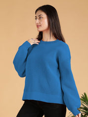 Kotty Women Cotton Ribbed Pullover