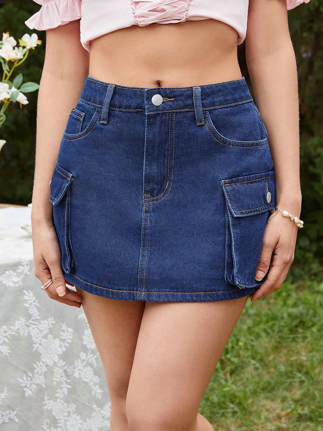 Kotty Pencil Above Knee Skirt