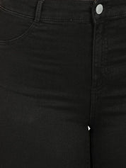 Kotty Women Skinny Fit High-Rise Stretchable Slash Knee Jeans