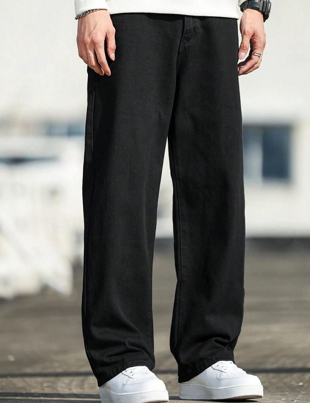 Kotty Men Regular Fit Mid-Rise Stretchable Jeans