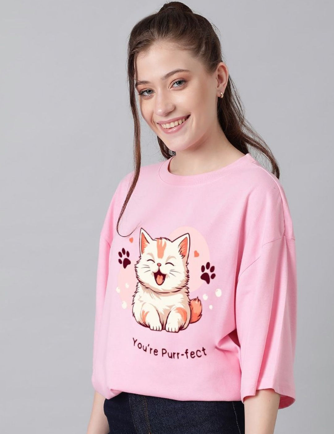 Kotty Women Printed T-shirt