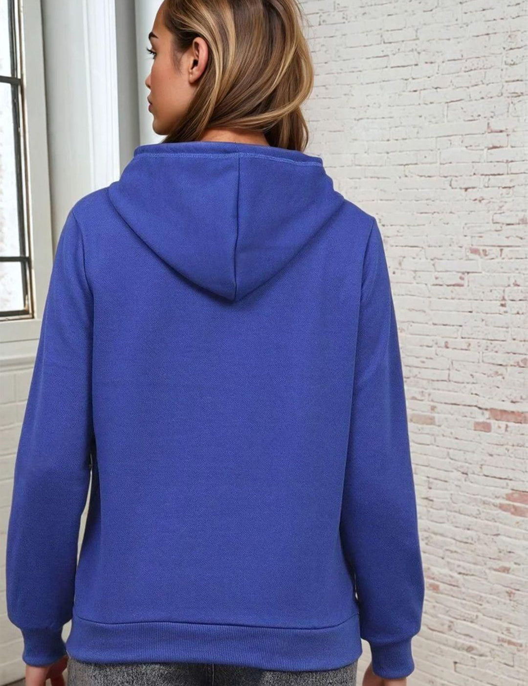 Kotty Women Graphic Printed Full Sleeve Hooded Sweatshirt