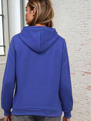 Kotty Women Graphic Printed Full Sleeve Hooded Sweatshirt