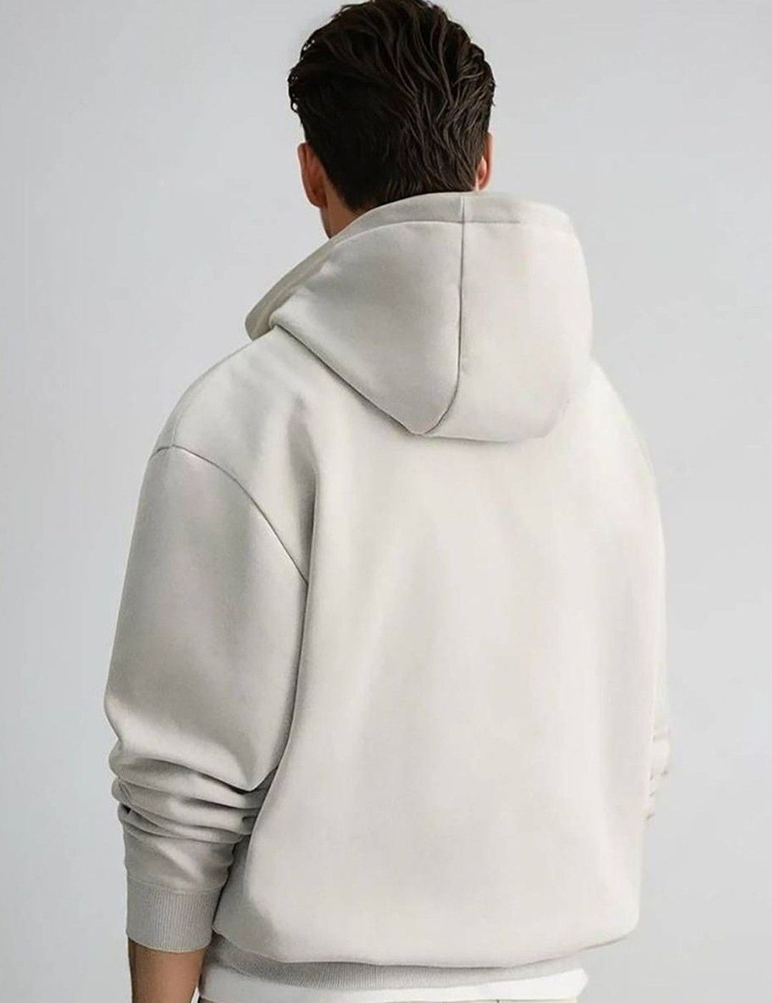 Kotty Hooded Long Sleeves Cotton Pullover 