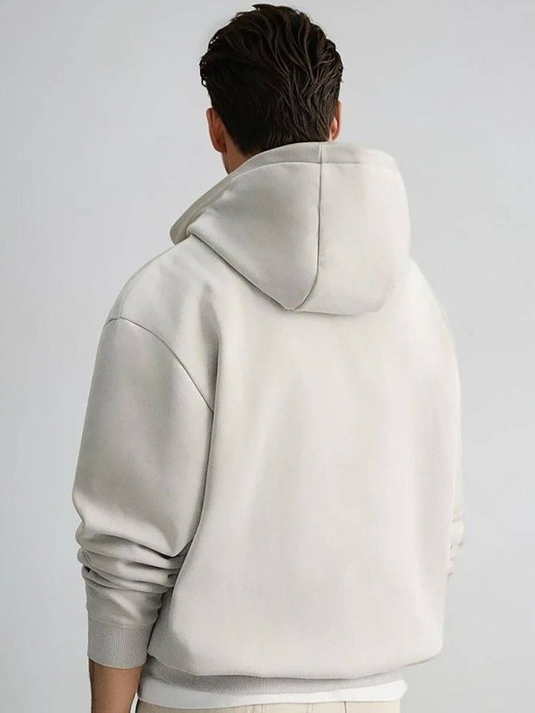 Kotty Hooded Long Sleeves Cotton Pullover 