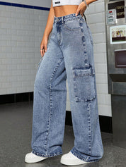 Kotty Women Straight Fit High-Rise Stretchable Jeans