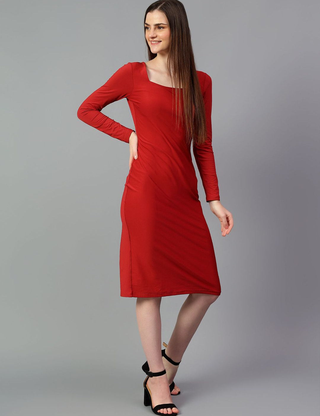 Kotty Women Bodycon Midi Dress