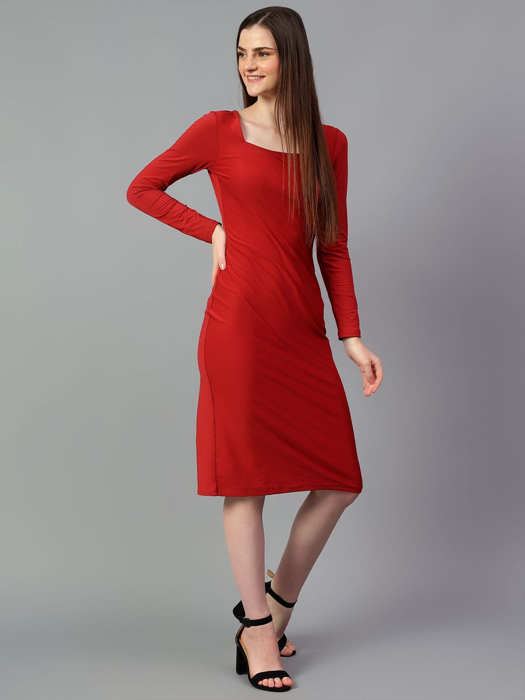 Kotty Women Bodycon Midi Dress