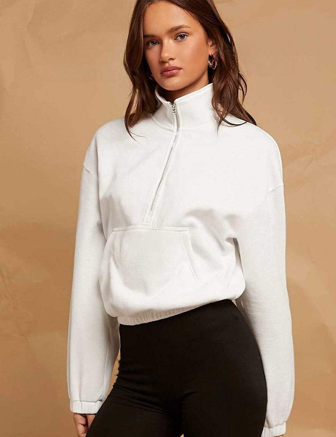 Kotty Women Half Zipper Pullover