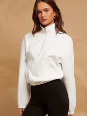 Kotty Women Half Zipper Pullover