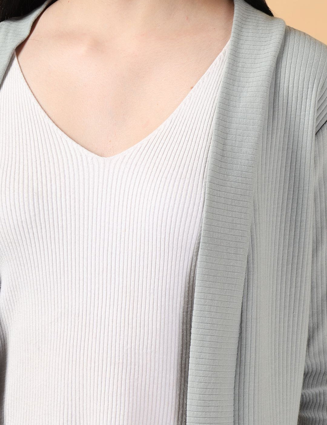 Kotty Women Striped Shrug