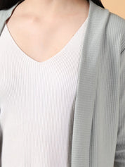 Kotty Women Striped Shrug