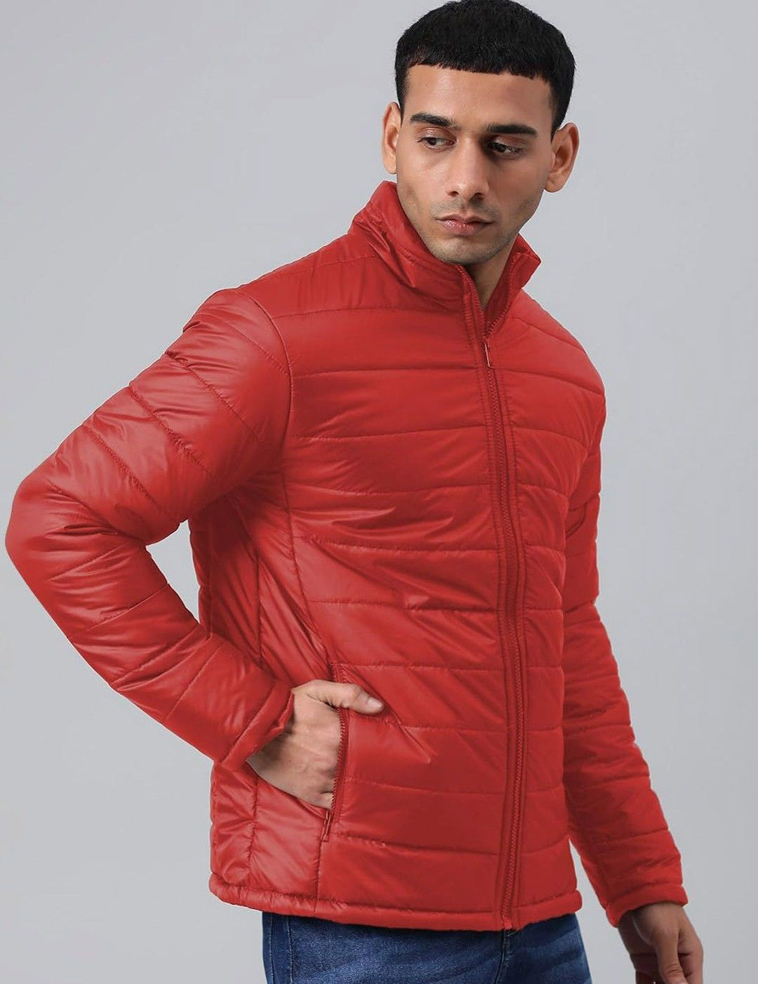 Kotty Men Mock Collar Puffer Jacket