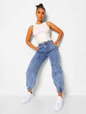 Kotty Women Jogger High-Rise Stretchable Jeans