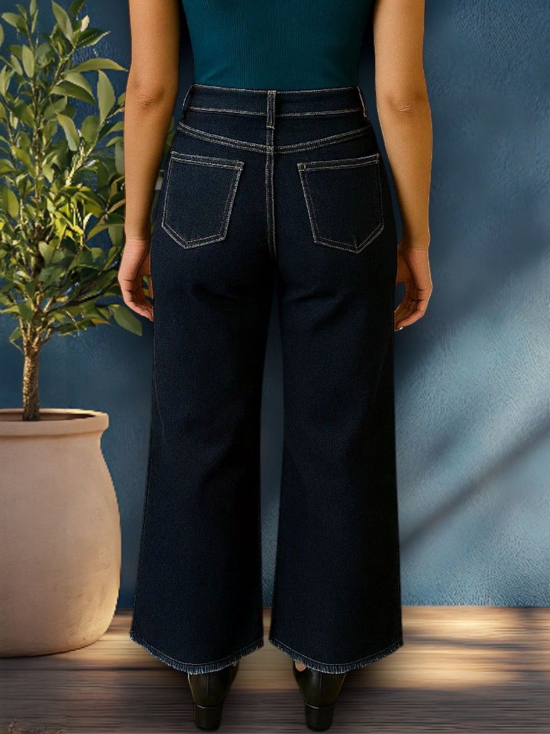 Kotty Women Regular Fit High-Rise Stretchable Jeans