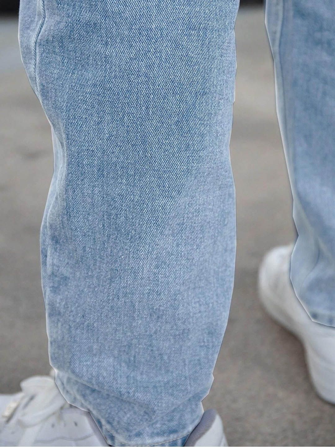 Kotty Men Straight Fit Low-Rise Stretchable Jeans