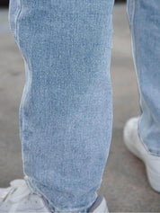 Kotty Men Straight Fit Low-Rise Stretchable Jeans