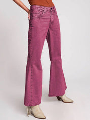 Kotty Women Flared High-Rise Stretchable Jeans