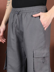 Kotty Men Relaxed Easy Wash Cargos Trousers