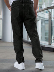 Kotty Men Straight Fit Low-Rise Stretchable Jeans