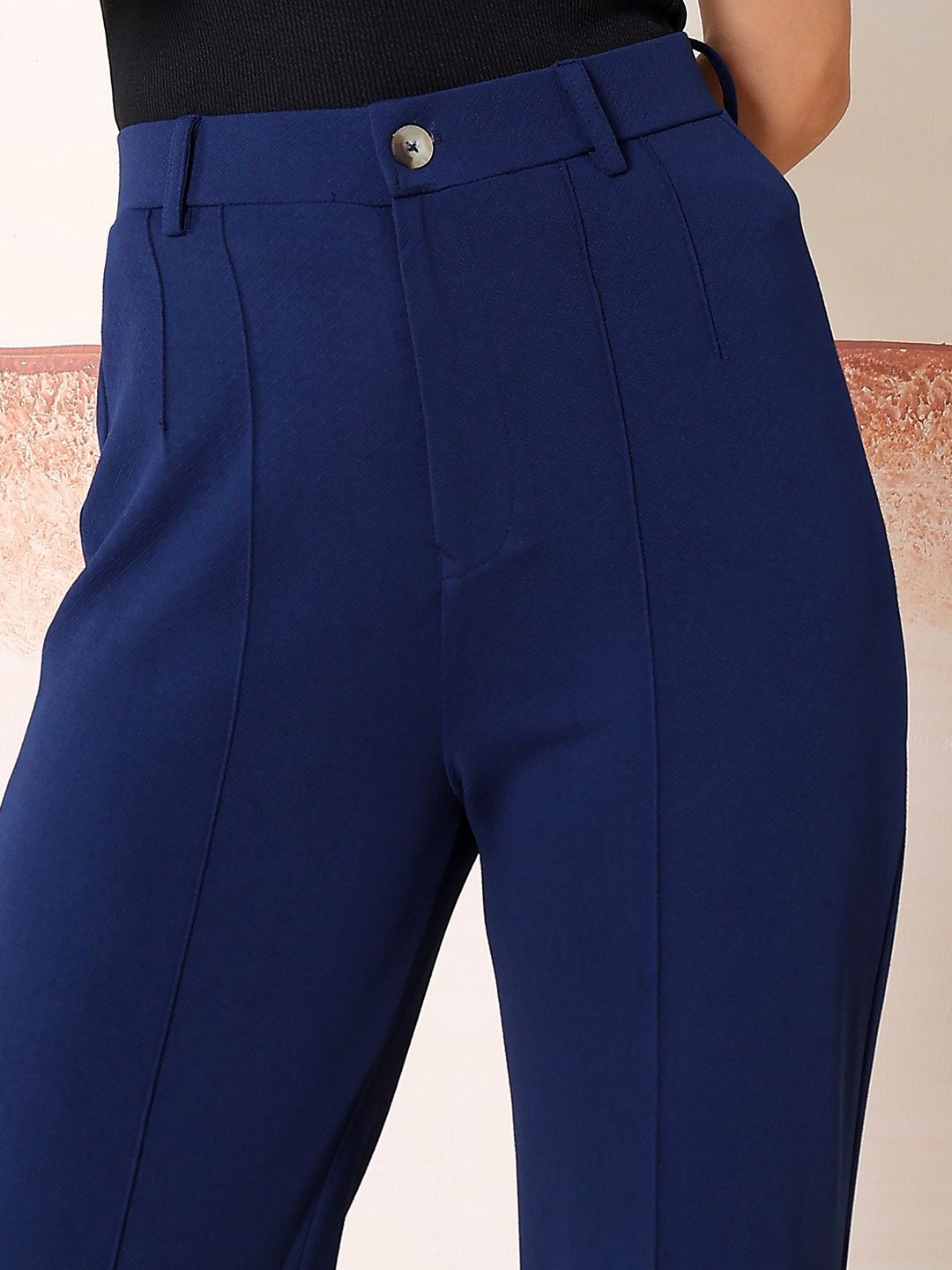 Kotty Round Neck Top With Trousers Co-Ords