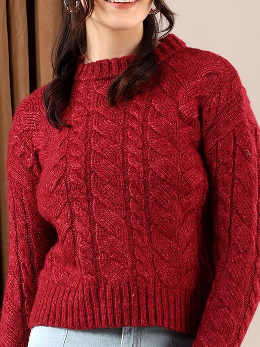 Kotty Women Cable Knit Pullover