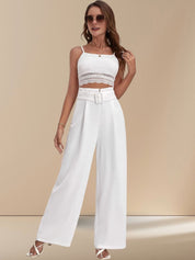 Kotty Women Straight Fit High-Rise Trousers