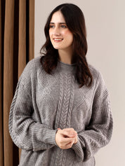 Kotty Women Cable Knit Pullover