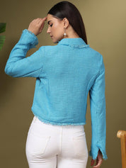 Kotty Women Shawl Collar Single-Breasted Overcoat