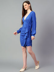 Kotty Bishop Sleeve Sheath Dress