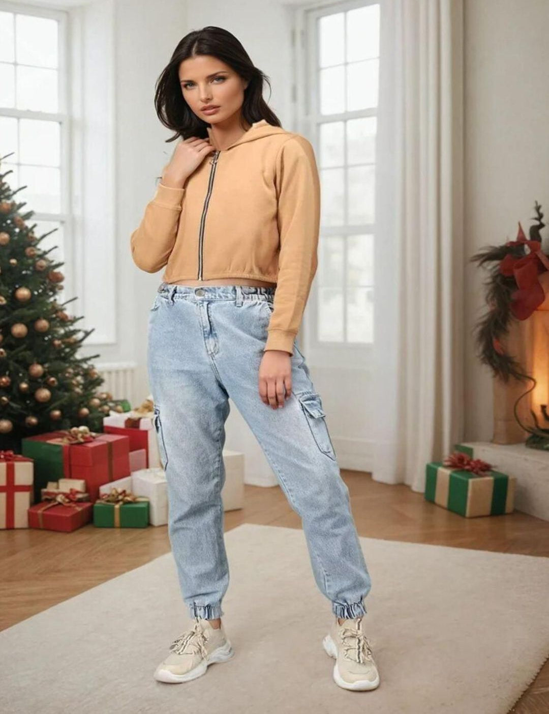 Kotty Women Hooded Sweatshirt