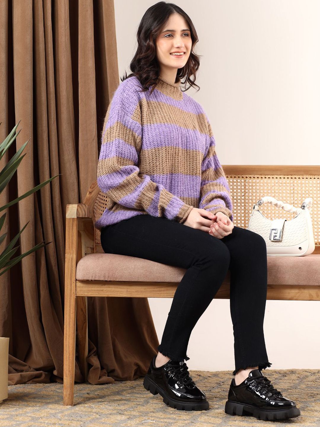 Kotty Women Colourblocked Pullover