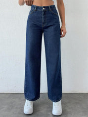 Kotty Women Straight Fit High-Rise Stretchable Jeans