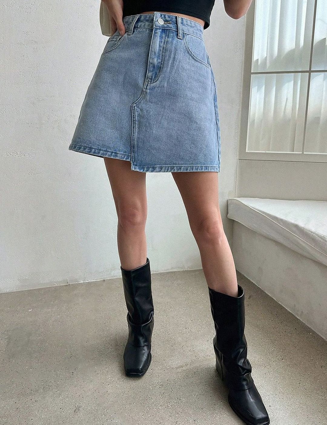 Kotty A-Line Above Knee Length Skirt