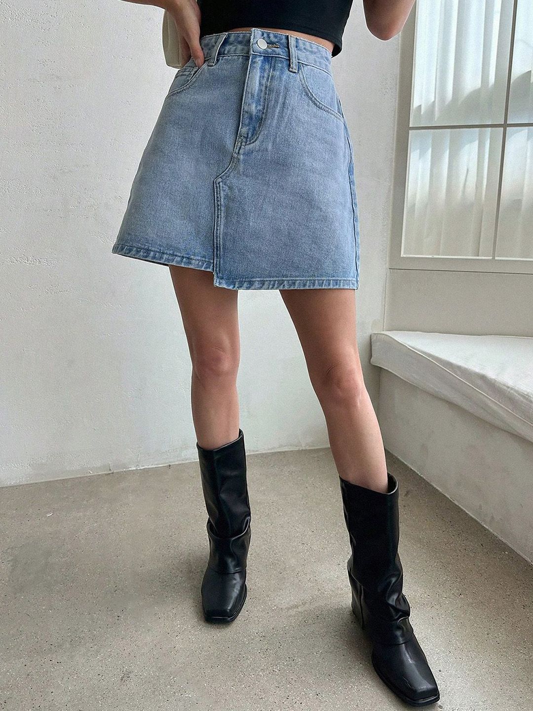 Kotty A-Line Above Knee Length Skirt