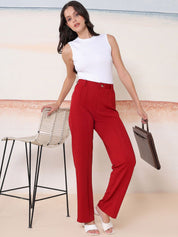 Kotty Relaxed Fit Round Neck Top With Trousers Co-Ords Set
