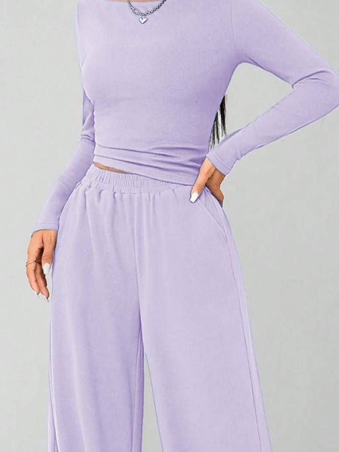 Kotty  Boat Neck Top With Trousers Co-Ords