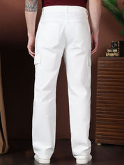 Kotty Men Relaxed Easy Wash Cargos Trousers