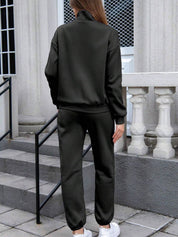 Kotty High Neck Sweatshirt With Joggers Co-Ords