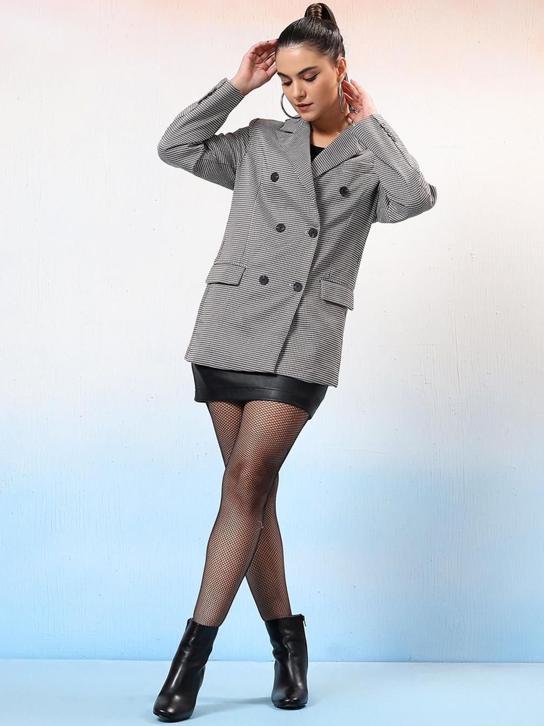 Kotty Women Double Breasted Overcoat