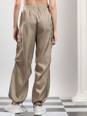 Kotty Women High-Rise Parachute Trousers