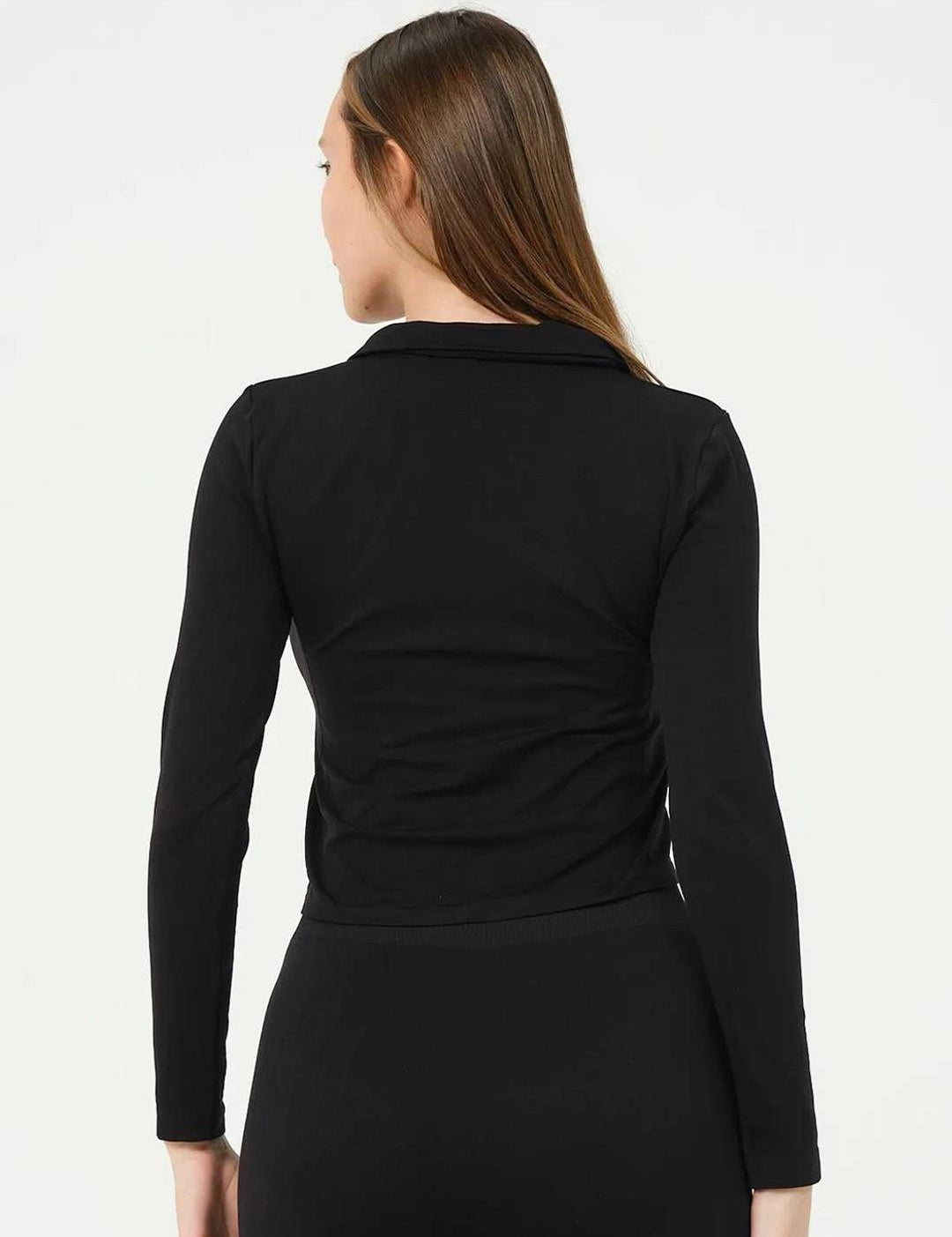 Kotty Women Full Sleeve Mock collar Sweatshirt