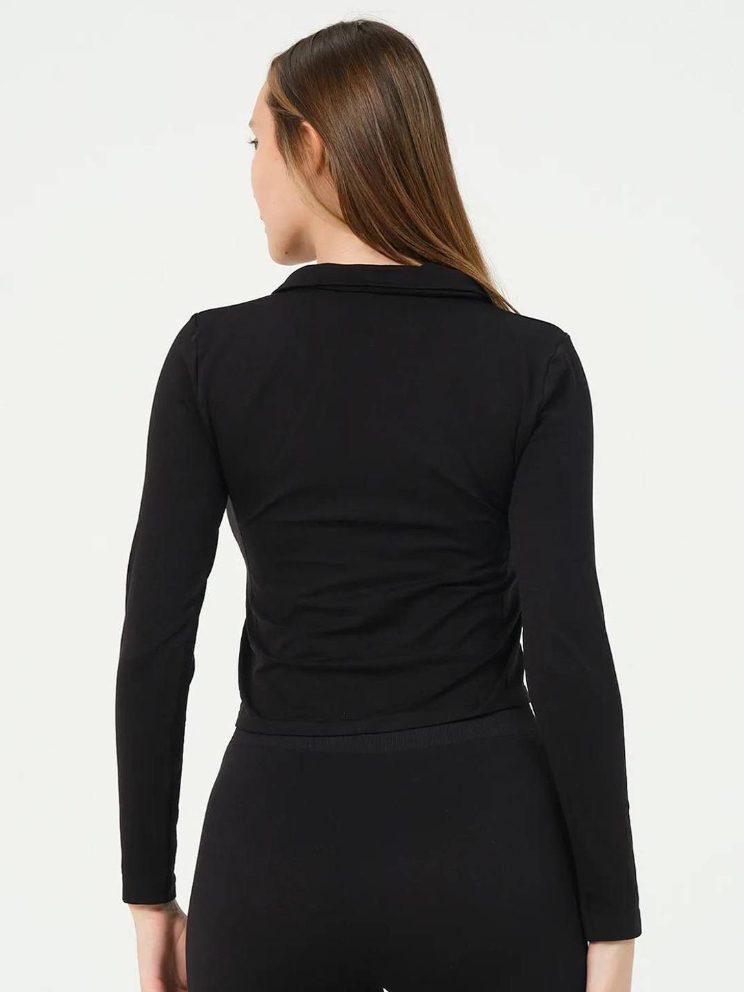 Kotty Women Full Sleeve Mock collar Sweatshirt