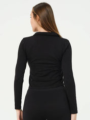 Kotty Women Full Sleeve Mock collar Sweatshirt