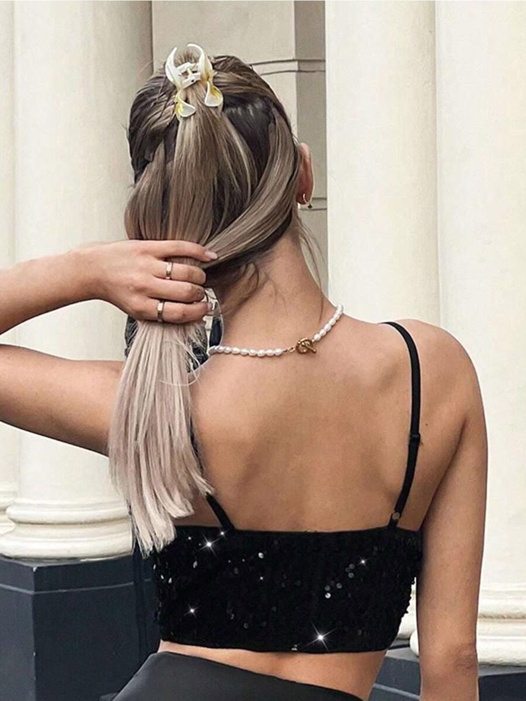 Kotty Embellished Bralette Crop Top