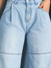 Kotty Women Straight Fit High-Rise Stretchable Jeans