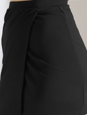  Kotty Wrap Above Knee Skirts