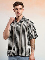 Kotty Men  Striped Casual Shirt