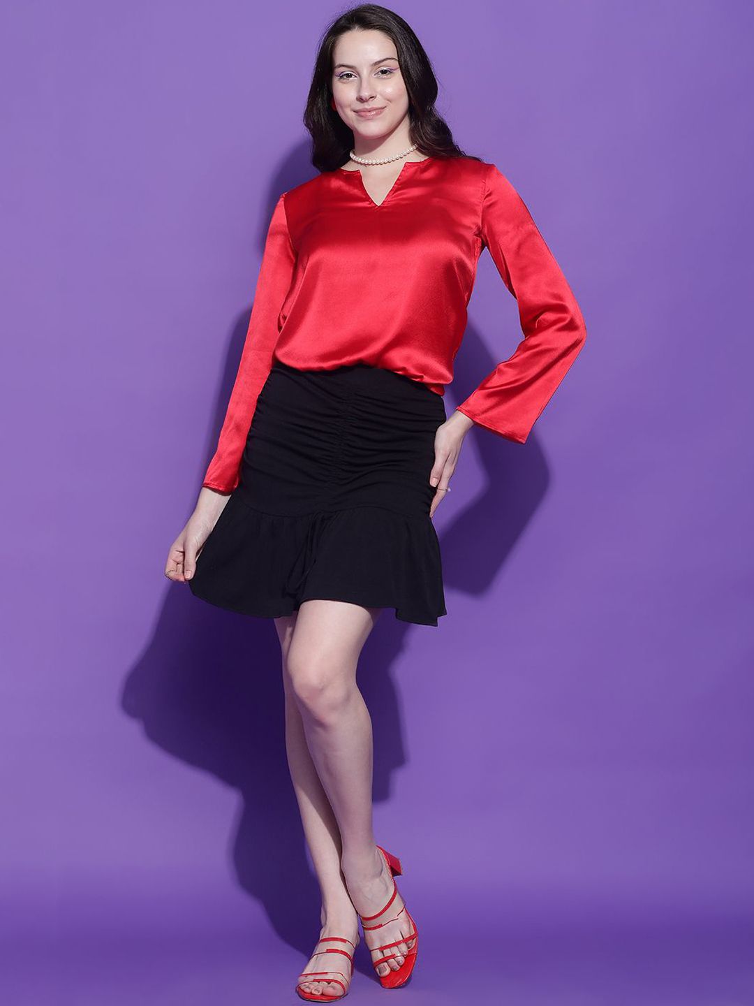 Kotty A-Line Above Knee Skirts