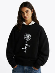 Kotty Women Printed Cotton Sweatshirt